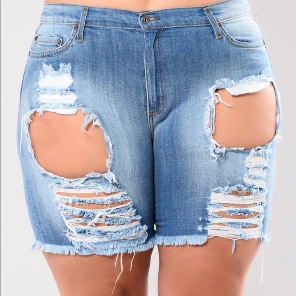 Fashion Nova Denim Shorts